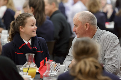 Photo from the Father/Daughter Breakfast held in the School Hall at Waikato Diocesan, Hamilton, New Zealand, on Friday 29th July 2016.  Photo: Mike Walen / KeyImagery Photography