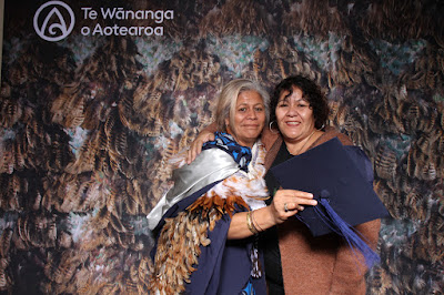 Booth photo from the TWoA Tainui 2021 Graduations (Friday - Ceremony 3),  held at Elim Church, Te Rapa, Hamilton, New Zealand. Taken: Friday 23 April 2021. Photo: InstaBooth / KeyImagery Photography. Copyright: © Te Wānanga o Aotearoa.