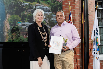 Photo from the HCC NZ Citizenship Ceremony 2 (Afternoon) held at The Atrium, Wintec/Te Pukenga, Hamilton, Waikato, New Zealand at 3:30pm on Monday, 15 April, 2024. Photo: Mike Walen / KeyImagery Photography. Copyright: © Hamilton City Council.