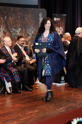 Photo from the TWoA Tāmaki Makaurau 2023 Graduations (Ceremony 3 @ 8pm), held at the Due Drop Events Centre, Manukau, Auckland, New Zealand on Wednesday, 7 June, 2023. Photo: Mike Walen / KeyImagery Photography. Copyright: © Te Wānanga o Aotearoa.