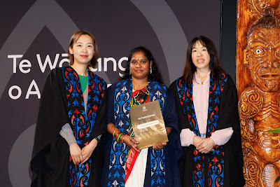 Photo from Ceremony 3 of the TWoA Tāmaki Makaurau 2025 Graduations (May 2025) held at the Mangere Arts Centre in Auckland, New Zealand on Tuesdday, 27 May, 2025. Photo by Mike Walen / KeyImagery Photography. Copyright: © 2025 Te Wānanga o Aotearoa.