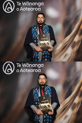 Booth photo from Ceremony 1 of the TWoA Tāmaki Makaurau 2025 Graduations (November Ceremonies) held at Church Unlimited, Glendene, Auckland, New Zealand at 12pm on Tuesday, 11 November, 2025. Photography by InstaBooth / KeyImagery Photography. Copyright: © 2025 Te Wānanga o Aotearoa.