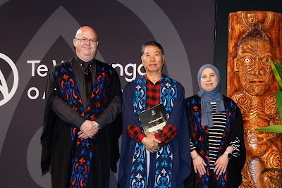 Photo from Ceremony 3 of the TWoA Tāmaki Makaurau 2025 Graduations (May 2025) held at the Mangere Arts Centre in Auckland, New Zealand on Tuesdday, 27 May, 2025. Photo by Mike Walen / KeyImagery Photography. Copyright: © 2025 Te Wānanga o Aotearoa.