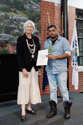 Photo from the HCC NZ Citizenship Ceremony 2 (Afternoon) held at The Atrium, Wintec/Te Pukenga, Hamilton, Waikato, New Zealand at 3:30pm on Monday, 15 April, 2024. Photo: Mike Walen / KeyImagery Photography. Copyright: © Hamilton City Council.