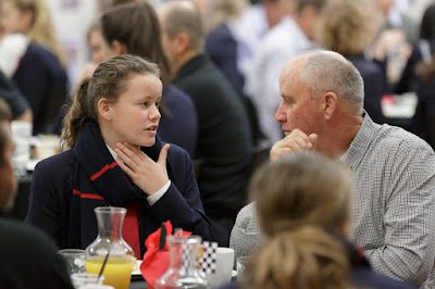 Photo from the Father/Daughter Breakfast held in the School Hall at Waikato Diocesan, Hamilton, New Zealand, on Friday 29th July 2016.  Photo: Mike Walen / KeyImagery Photography