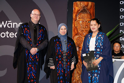 Photo from Ceremony 3 of the TWoA Tāmaki Makaurau 2025 Graduations (May 2025) held at the Mangere Arts Centre in Auckland, New Zealand on Tuesdday, 27 May, 2025. Photo by Mike Walen / KeyImagery Photography. Copyright: © 2025 Te Wānanga o Aotearoa.
