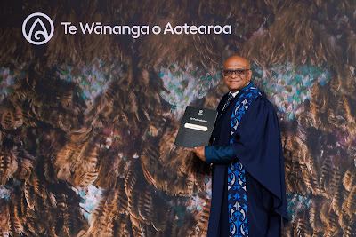 Photo from the TWoA Tāmaki Makaurau 2023 November Graduations (Ceremony 1 @ 1pm), held at the Due Drop Events Centre, Manukau, Auckland, New Zealand on Tuesday, 28 November, 2023. Photo: Mike Walen / KeyImagery Photography. Copyright: © Te Wānanga o Aotearoa.