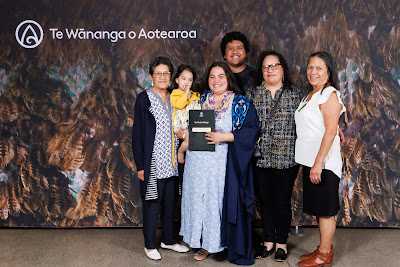 Photo from the TWoA Tāmaki Makaurau 2023 November Graduations (Ceremony 1 @ 1pm), held at the Due Drop Events Centre, Manukau, Auckland, New Zealand on Tuesday, 28 November, 2023. Photo: Mike Walen / KeyImagery Photography. Copyright: © Te Wānanga o Aotearoa.