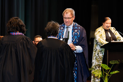 Photo from the TWoA Tāmaki Makaurau 2023 Graduations (Ceremony 5 @ 3pm), held at the Due Drop Events Centre, Manukau, Auckland, New Zealand on Thursday, 8 June, 2023. Photo: Mike Walen / KeyImagery Photography. Copyright: © Te Wānanga o Aotearoa.