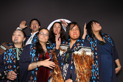 Photo from the TWoA Tāmaki Makaurau 2023 Graduations (Ceremony 6 @ 8pm), held at the Due Drop Events Centre, Manukau, Auckland, New Zealand on Thursday, 8 June, 2023. Photo: InstaBooth by KeyImagery Photography. Copyright: © Te Wānanga o Aotearoa.