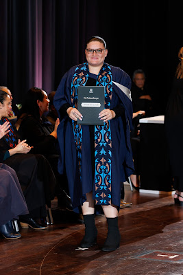 Photo from the TWoA Tāmaki Makaurau 2023 Graduations (Ceremony 1 @ 10am), held at the Due Drop Events Centre, Manukau, Auckland, New Zealand on Wednesday, 7 June, 2023. Photo: Mike Walen / KeyImagery Photography. Copyright: © Te Wānanga o Aotearoa.