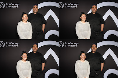 Photo from the TWoA Tāmaki Makaurau 2023 November Graduations (Ceremony 1 @ 1pm), held at the Due Drop Events Centre, Manukau, Auckland, New Zealand on Tuesday, 28 November, 2023. Photo: InstaBooth by KeyImagery Photography. Copyright: © Te Wānanga o Aotearoa.