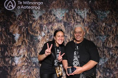 Booth photo from the TWoA Tainui 2021 Graduations (Thursday Morning - Ceremony 1), held at Elim Church, Te Rapa, Hamilton, New Zealand. Taken: Thursday 22 April 2021. Photo: InstaBooth / KeyImagery Photography. Copyright: © Te Wānanga o Aotearoa.