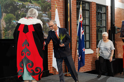 Photo from the HCC NZ Citizenship Ceremony 1 (Morning) held at The Atrium, Wintec/Te Pukenga, Hamilton, Waikato, New Zealand at 10:00am on Monday, 11 March, 2024. Photo: Mike Walen / KeyImagery Photography. Copyright: © Hamilton City Council.