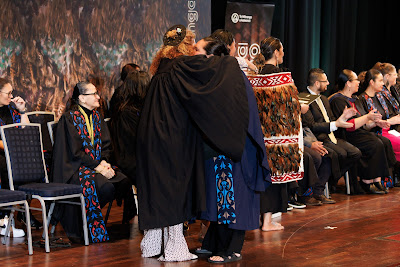 Photo from the TWoA Tāmaki Makaurau 2023 Graduations (Ceremony 4 @ 10am), held at the Due Drop Events Centre, Manukau, Auckland, New Zealand on Thursday, 8 June, 2023. Photo: Mike Walen / KeyImagery Photography. Copyright: © Te Wānanga o Aotearoa.