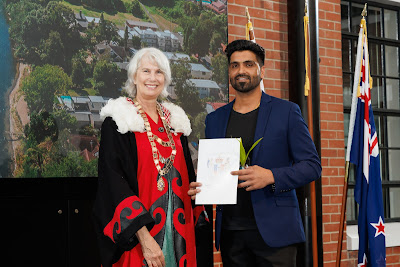 Photo from the HCC NZ Citizenship Ceremony 1 (Morning) held at The Atrium, Wintec/Te Pukenga, Hamilton, Waikato, New Zealand at 10:00am on Monday, 11 March, 2024. Photo: Mike Walen / KeyImagery Photography. Copyright: © Hamilton City Council.