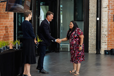 Photo from the HCC NZ Citizenship Ceremony (Morning) held in The Atrium, Wintec/Te Pukenga, Hamilton, Waikato, New Zealand at 10:00am on Monday, 12 February, 2024. Photo: Mike Walen / KeyImagery Photography. Copyright: © Hamilton City Council.