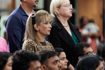 Photo from the HCC NZ Citizenship Ceremony 2 (Afternoon) held at The Atrium, Wintec/Te Pukenga, Hamilton, Waikato, New Zealand at 3:30pm on Monday, 15 April, 2024. Photo: Mike Walen / KeyImagery Photography. Copyright: © Hamilton City Council.