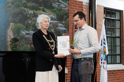 Photo from the HCC NZ Citizenship Ceremony 2 (Afternoon) held at The Atrium, Wintec/Te Pukenga, Hamilton, Waikato, New Zealand at 3:30pm on Monday, 15 April, 2024. Photo: Mike Walen / KeyImagery Photography. Copyright: © Hamilton City Council.