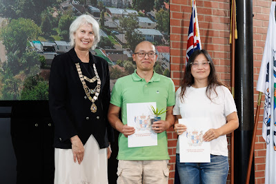 Photo from the HCC NZ Citizenship Ceremony 2 (Afternoon) held at The Atrium, Wintec/Te Pukenga, Hamilton, Waikato, New Zealand at 3:30pm on Monday, 15 April, 2024. Photo: Mike Walen / KeyImagery Photography. Copyright: © Hamilton City Council.