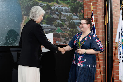 Photo from the HCC NZ Citizenship Ceremony 2 (Afternoon) held at The Atrium, Wintec/Te Pukenga, Hamilton, Waikato, New Zealand at 3:30pm on Monday, 15 April, 2024. Photo: Mike Walen / KeyImagery Photography. Copyright: © Hamilton City Council.