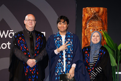 Photo from Ceremony 3 of the TWoA Tāmaki Makaurau 2025 Graduations (May 2025) held at the Mangere Arts Centre in Auckland, New Zealand on Tuesdday, 27 May, 2025. Photo by Mike Walen / KeyImagery Photography. Copyright: © 2025 Te Wānanga o Aotearoa.