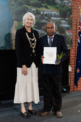 Photo from the HCC NZ Citizenship Ceremony 2 (Afternoon) held at The Atrium, Wintec/Te Pukenga, Hamilton, Waikato, New Zealand at 3:30pm on Monday, 15 April, 2024. Photo: Mike Walen / KeyImagery Photography. Copyright: © Hamilton City Council.