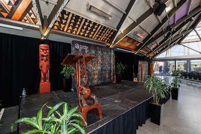 Photo from the TWoA Waiariki 2023 Graduations (Waiwhero), held at Te Puia, Rotorua, Bay of Plenty, New Zealand on Friday, 12 May, 2023. Photo: Mike Walen / KeyImagery Photography. Copyright: © Te Wānanga o Aotearoa.