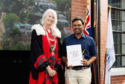 Photo from the HCC NZ Citizenship Ceremony (Morning) held in The Atrium, Wintec/Te Pukenga, Hamilton, Waikato, New Zealand at 10:00am on Monday, 12 February, 2024. Photo: Mike Walen / KeyImagery Photography. Copyright: © Hamilton City Council.