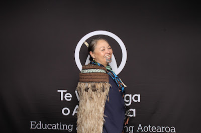 Photo from the TWoA Tāmaki Makaurau 2023 Graduations (Ceremony 6 @ 8pm), held at the Due Drop Events Centre, Manukau, Auckland, New Zealand on Thursday, 8 June, 2023. Photo: InstaBooth by KeyImagery Photography. Copyright: © Te Wānanga o Aotearoa.