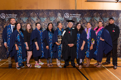 Photo from the TWoA Tainui 2018 Graduations (Ceremony 1),  held at Hamilton Boys' High School, Hamilton, New Zealand. Taken: Thursday 19 April 2018. Photo: Mike Walen / KeyImagery Photography. Copyright: © Te Wananga o Aotearoa.