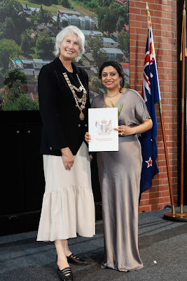 Photo from the HCC NZ Citizenship Ceremony 2 (Afternoon) held at The Atrium, Wintec/Te Pukenga, Hamilton, Waikato, New Zealand at 3:30pm on Monday, 15 April, 2024. Photo: Mike Walen / KeyImagery Photography. Copyright: © Hamilton City Council.