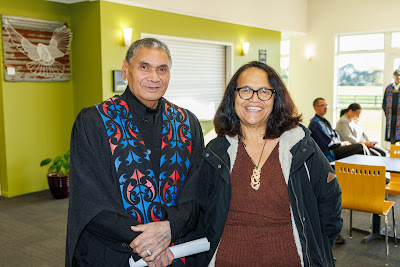 Photo from the TWoA Waiariki 2023 Graduations (Whakatāne), held at the Baptist Church, WHakatāne, Bay of Plenty, New Zealand on Wednesday, 17 May, 2023. Photo: Mike Walen / KeyImagery Photography. Copyright: © Te Wānanga o Aotearoa.