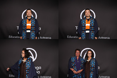 Photo from the TWoA Tāmaki Makaurau 2023 Graduations (Ceremony 6 @ 8pm), held at the Due Drop Events Centre, Manukau, Auckland, New Zealand on Thursday, 8 June, 2023. Photo: InstaBooth by KeyImagery Photography. Copyright: © Te Wānanga o Aotearoa.