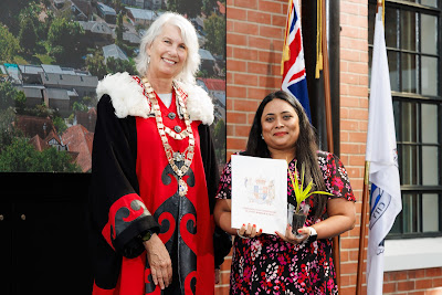 Photo from the HCC NZ Citizenship Ceremony (Morning) held in The Atrium, Wintec/Te Pukenga, Hamilton, Waikato, New Zealand at 10:00am on Monday, 12 February, 2024. Photo: Mike Walen / KeyImagery Photography. Copyright: © Hamilton City Council.