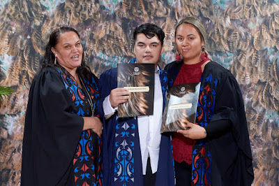 Photo from the TWoA Waiariki 2019 Graduations (Kawerau), held at Rautahi Marae, Kawerau, New Zealand. Taken: Friday 10 May 2019. Photo: Alick Saunders / KeyImagery Photography. Copyright: © Te Wananga o Aotearoa.