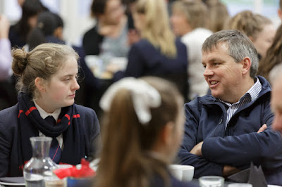 Photo from the Father/Daughter Breakfast held in the School Hall at Waikato Diocesan, Hamilton, New Zealand, on Friday 29th July 2016.  Photo: Mike Walen / KeyImagery Photography