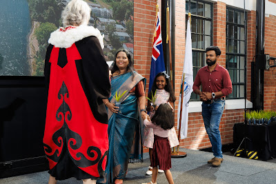 Photo from the HCC NZ Citizenship Ceremony (Morning) held in The Atrium, Wintec/Te Pukenga, Hamilton, Waikato, New Zealand at 10:00am on Monday, 12 February, 2024. Photo: Mike Walen / KeyImagery Photography. Copyright: © Hamilton City Council.
