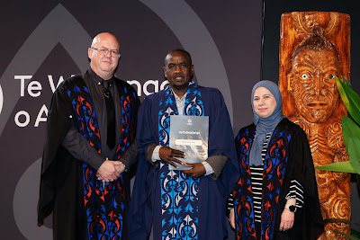 Photo from Ceremony 3 of the TWoA Tāmaki Makaurau 2025 Graduations (May 2025) held at the Mangere Arts Centre in Auckland, New Zealand on Tuesdday, 27 May, 2025. Photo by Mike Walen / KeyImagery Photography. Copyright: © 2025 Te Wānanga o Aotearoa.