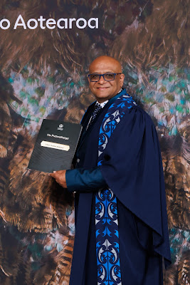 Photo from the TWoA Tāmaki Makaurau 2023 November Graduations (Ceremony 1 @ 1pm), held at the Due Drop Events Centre, Manukau, Auckland, New Zealand on Tuesday, 28 November, 2023. Photo: Mike Walen / KeyImagery Photography. Copyright: © Te Wānanga o Aotearoa.