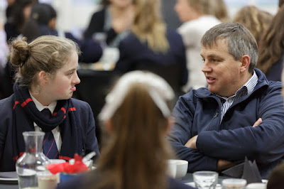 Photo from the Father/Daughter Breakfast held in the School Hall at Waikato Diocesan, Hamilton, New Zealand, on Friday 29th July 2016.  Photo: Mike Walen / KeyImagery Photography