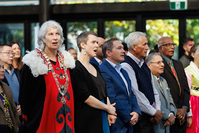 Photo from the HCC NZ Citizenship Ceremony 1 (Morning) held at The Atrium, Wintec/Te Pukenga, Hamilton, Waikato, New Zealand at 10:00am on Monday, 15 April, 2024. Photo: Mike Walen / KeyImagery Photography. Copyright: © Hamilton City Council.