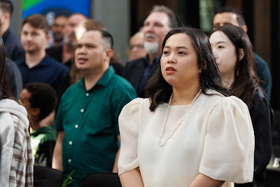 Photo from the HCC NZ Citizenship Ceremony 1 (Morning) held at The Atrium, Wintec/Te Pukenga, Hamilton, Waikato, New Zealand at 10:00am on Monday, 15 April, 2024. Photo: Mike Walen / KeyImagery Photography. Copyright: © Hamilton City Council.