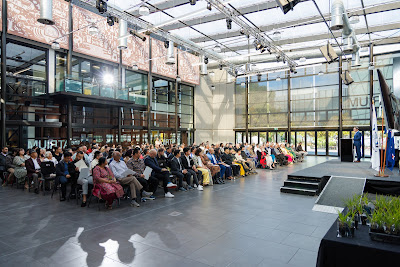 Photo from the HCC NZ Citizenship Ceremony 1 (Morning) held at The Atrium, Wintec/Te Pukenga, Hamilton, Waikato, New Zealand at 10:00am on Monday, 15 April, 2024. Photo: Mike Walen / KeyImagery Photography. Copyright: © Hamilton City Council.