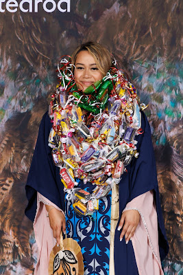 Photo from the TWoA Tāmaki Makaurau 2023 November Graduations (Ceremony 1 @ 1pm), held at the Due Drop Events Centre, Manukau, Auckland, New Zealand on Tuesday, 28 November, 2023. Photo: Mike Walen / KeyImagery Photography. Copyright: © Te Wānanga o Aotearoa.