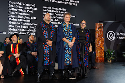 Photo from the TWoA Tāmaki Makaurau 2024 Graduations (Ceremony 3 @ 2pm), held at Church Unlimited, Glendene, Auckland, New Zealand on Tuesday, 25 June, 2024. Photo: Mike Walen / KeyImagery Photography. Copyright: © Te Wānanga o Aotearoa.