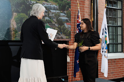 Photo from the HCC NZ Citizenship Ceremony 2 (Afternoon) held at The Atrium, Wintec/Te Pukenga, Hamilton, Waikato, New Zealand at 3:30pm on Monday, 15 April, 2024. Photo: Mike Walen / KeyImagery Photography. Copyright: © Hamilton City Council.