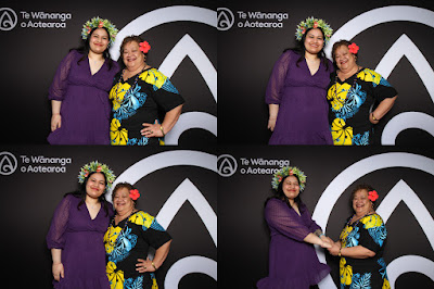 Photo from the TWoA Tāmaki Makaurau 2023 November Graduations (Ceremony 1 @ 1pm), held at the Due Drop Events Centre, Manukau, Auckland, New Zealand on Tuesday, 28 November, 2023. Photo: InstaBooth by KeyImagery Photography. Copyright: © Te Wānanga o Aotearoa.