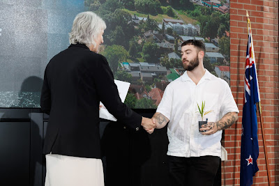 Photo from the HCC NZ Citizenship Ceremony 2 (Afternoon) held at The Atrium, Wintec/Te Pukenga, Hamilton, Waikato, New Zealand at 3:30pm on Monday, 15 April, 2024. Photo: Mike Walen / KeyImagery Photography. Copyright: © Hamilton City Council.