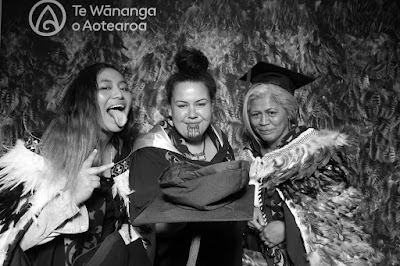 Booth photo from the TWoA Tainui 2021 Graduations (Friday - Ceremony 3),  held at Elim Church, Te Rapa, Hamilton, New Zealand. Taken: Friday 23 April 2021. Photo: InstaBooth / KeyImagery Photography. Copyright: © Te Wānanga o Aotearoa.